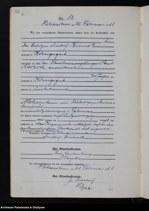 image.from.unit.number "Sterbe-Neben-Register Nr 1 - 84"