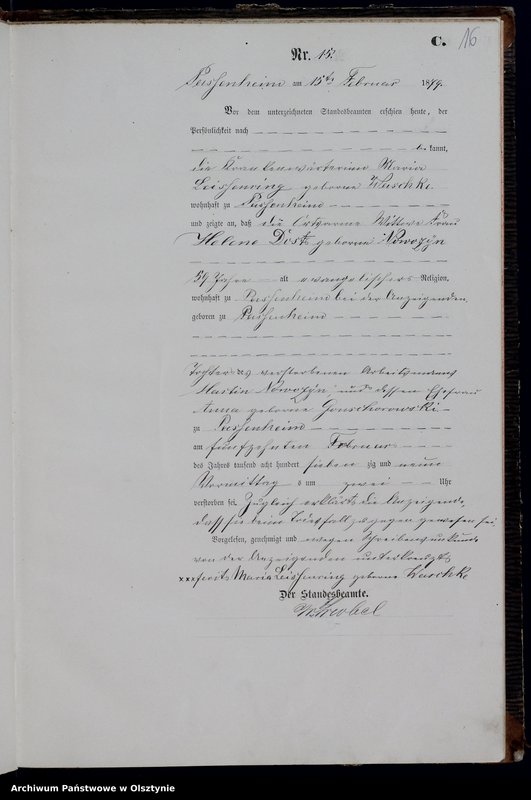 image.from.unit.number "Sterbe-Haupt-Register Nr 1 - 54"