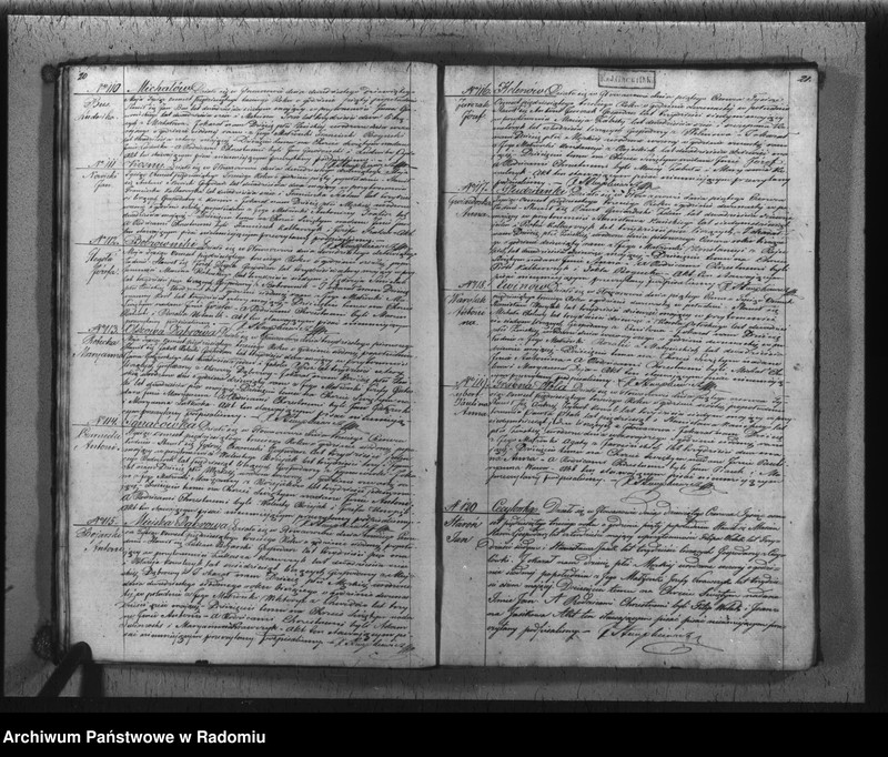 image.from.unit.number "Duplikat akt urodzonych, zaślubionych i zmarłych z parafii Głowaczew w roku 1853"