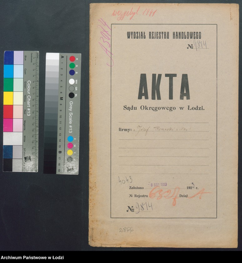 Obraz 2 z jednostki "Józef Psarski i S-ka- zakład ogrodniczy"