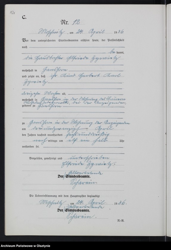 image.from.unit.number "Sterbe-Register /Neben-Register/ Nr 1 - 34"