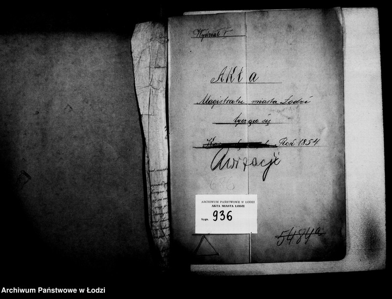 Obraz 5 z jednostki "Akta tyczące się awizacji"