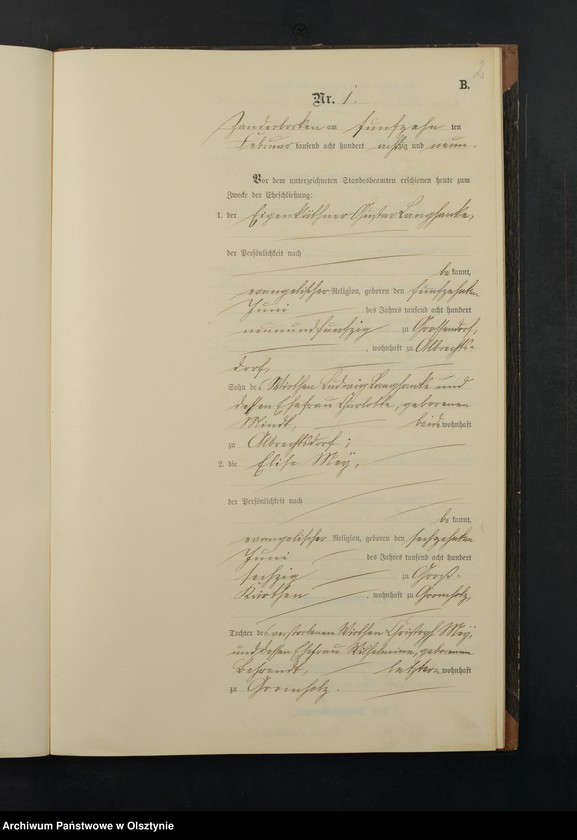 image.from.unit.number "Heiraths-Neben-Register Nr 1 - 16"