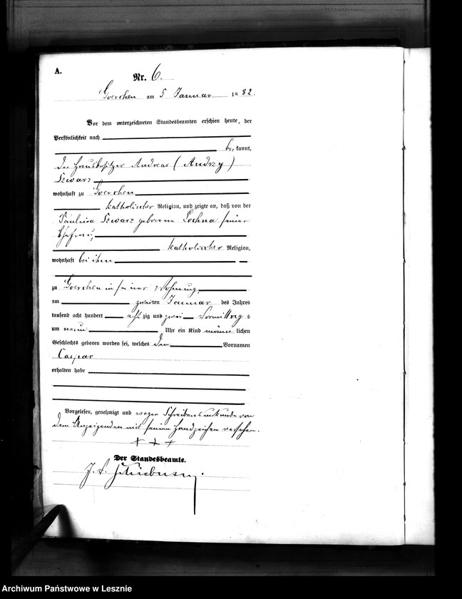 Obraz 10 z jednostki "[Księga urodzeń]"