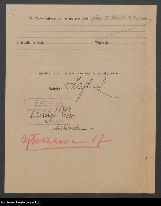 Obraz 9 z jednostki "Michał Owczyński- sprzedaż towarów zegarmistrzowskich i jubilerskich "Precjoza""