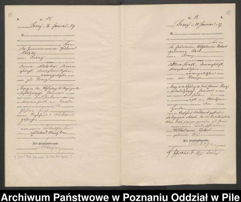 Obraz 9 z jednostki "Księga urodzeń"