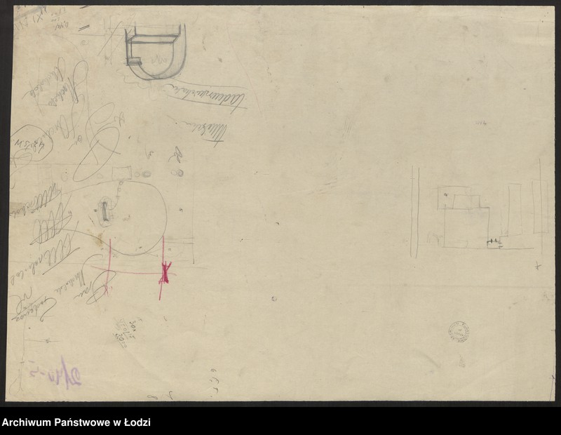 Obraz 9 z jednostki "Plan m. Łodzi 1:2000, odbitka. Sekcja NW102"