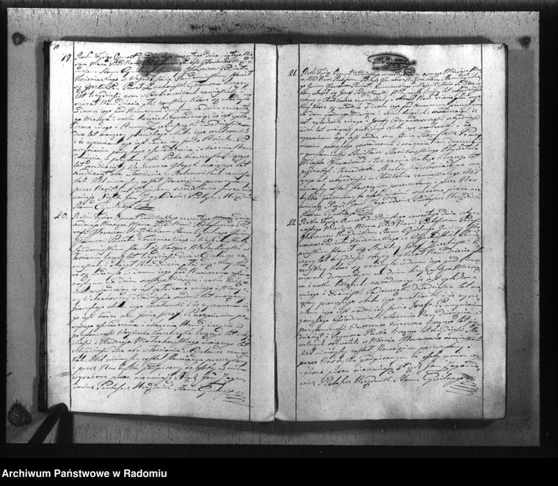 image.from.unit.number "Akta cywilne gminy Głowaczów na rok 1824"