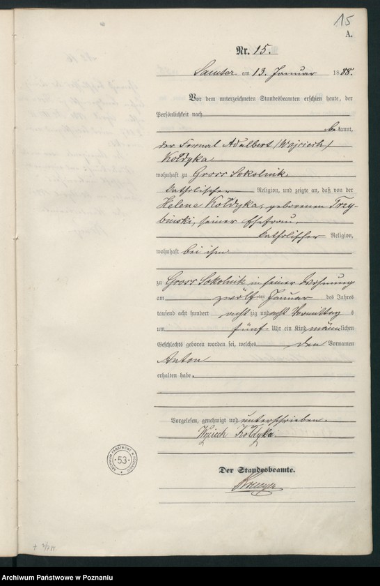 image.from.unit.number "Księga urodzeń"
