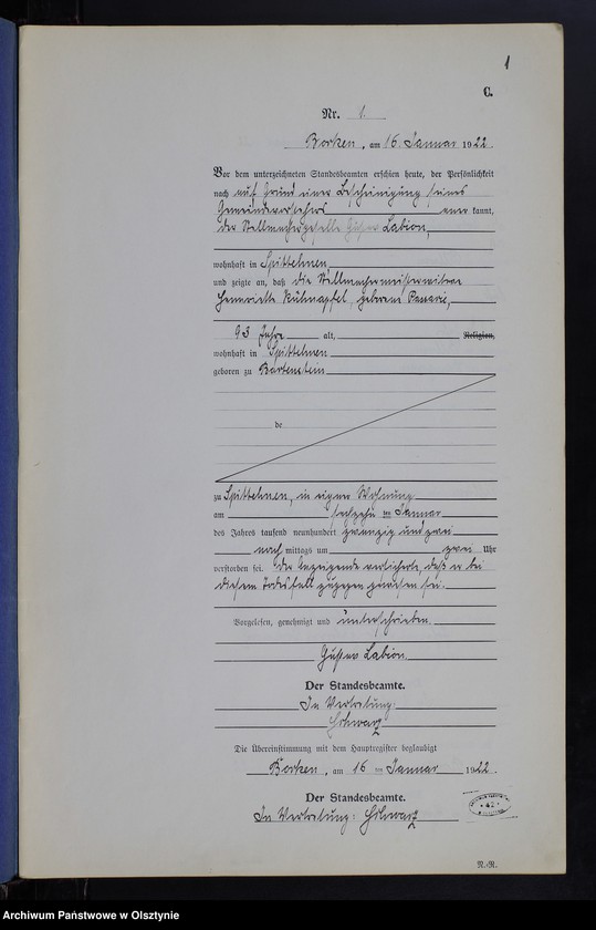 image.from.unit.number "Sterbe-Neben-Register Nr 1 - 17 [ Księga zgonów - wtóropis ]"