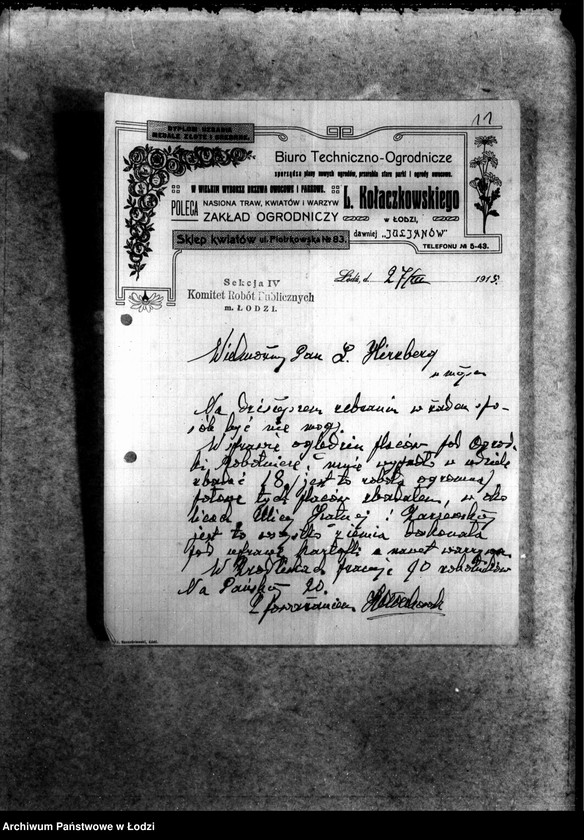 Obraz 14 z jednostki "Korespondencje różnych"