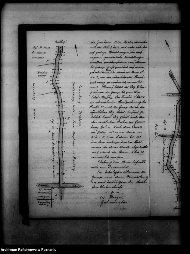 Obraz 11 z jednostki "Protokoły graniczne - odpis /majątków ziemskich/"