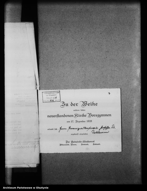 image.from.unit.number "Borschimmen /Borzymin/, evangelische Kirche"