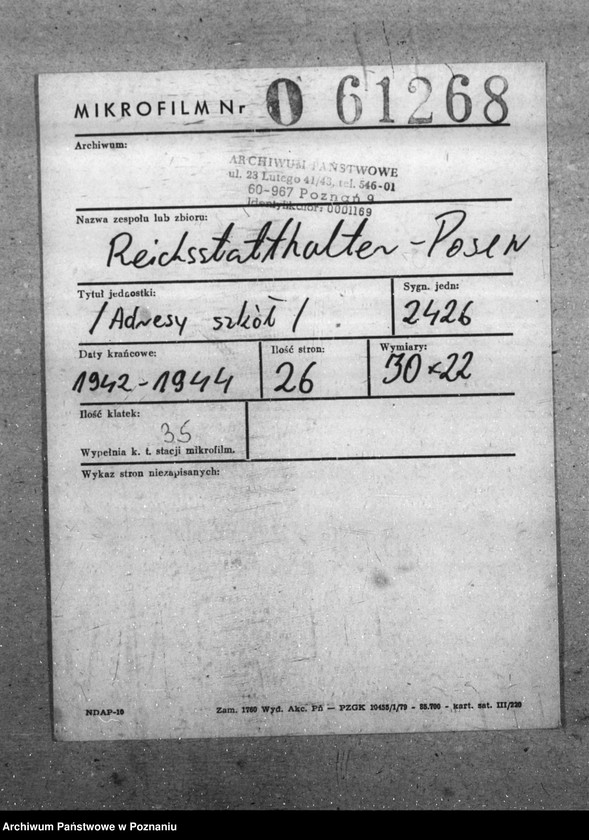 Obraz 2 z jednostki "Adresy szkół"