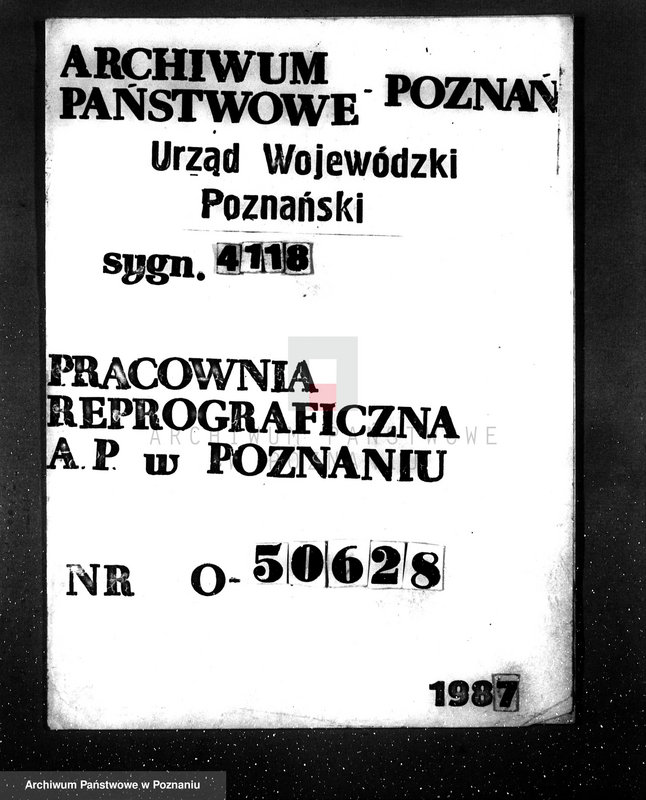 Obraz 1 z jednostki "Zarząd Miejski Szamocin, rzeźnia miejska zatwierdzenie kotła nr fabr.6392, woj. 6835"