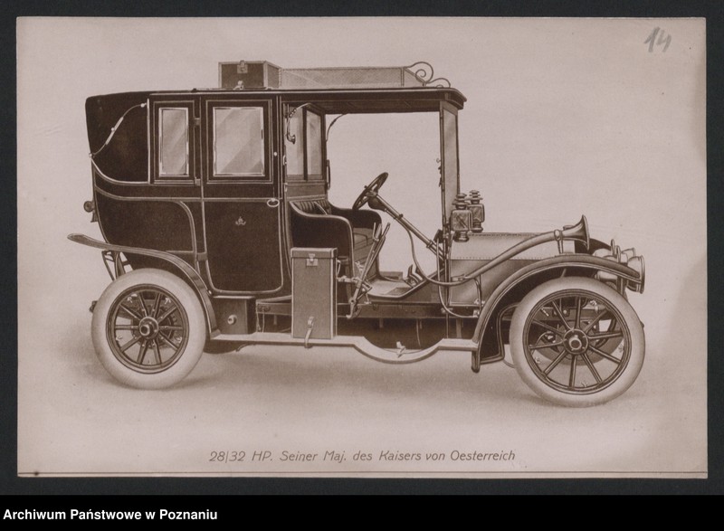 image.from.collection.number "Automobile - prospekty reklamowe z początku XX wieku111"