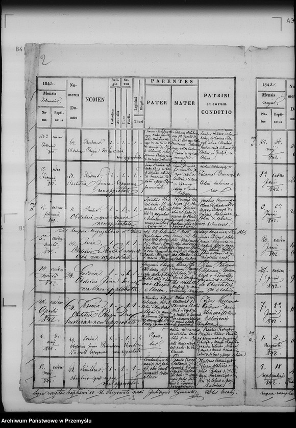 image.from.unit.number "[Kopie ksiąg metrykalnych parafii Kalnica z filiami Kamionki, Sukowate (dekanat Baligród)]"