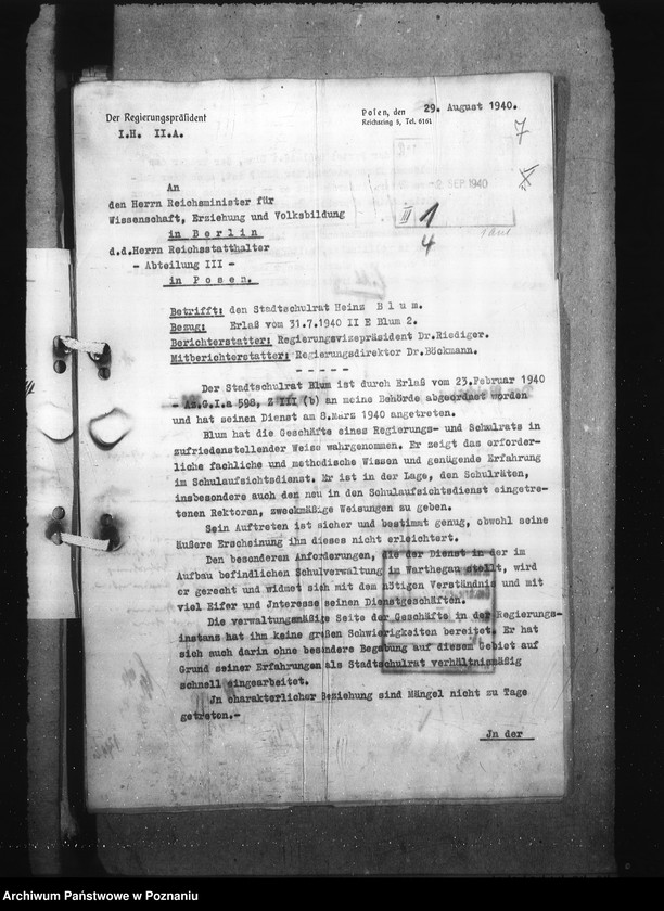 Obraz 11 z jednostki "Ernennungen dre Schulräte"