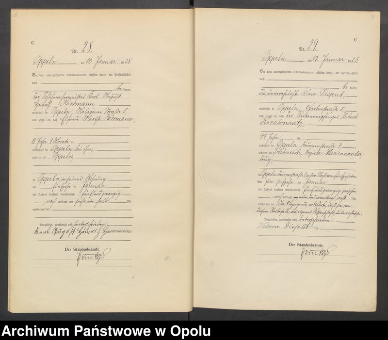 Obraz 17 z jednostki "[Rejestr zgonów] 1925 Tom I Nr 1-449"