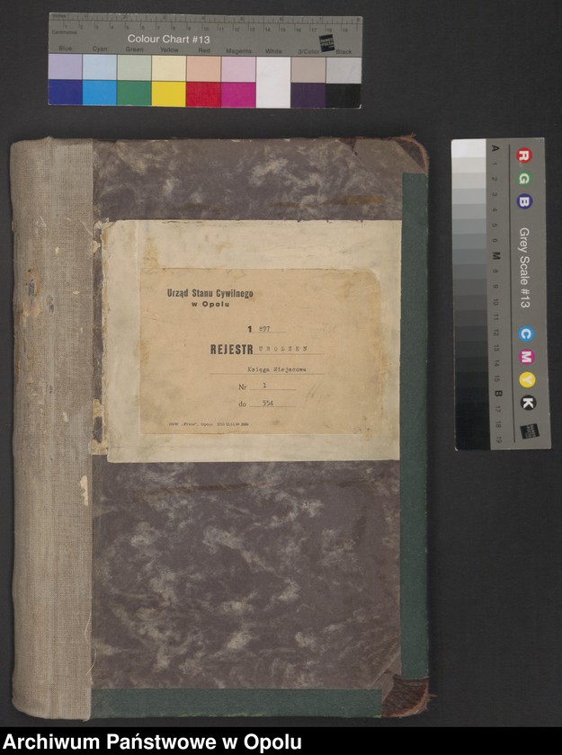 Obraz 3 z jednostki "Urząd Stanu Cywilnego w Opolu 1897 Rejestr Urodzeń Księga Miejscowa Nr 1 do 554"
