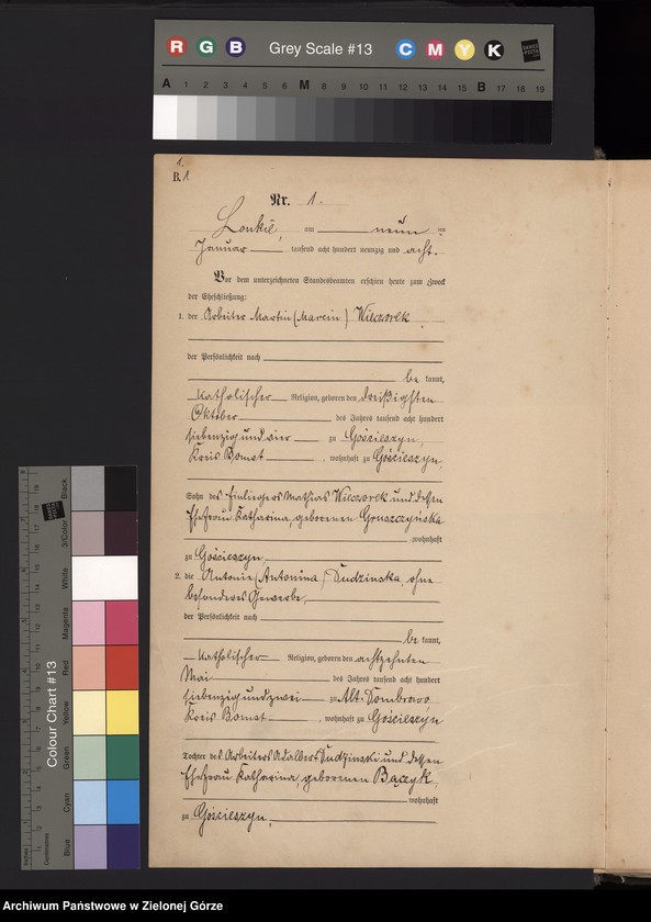 Obraz 4 z jednostki "[Księga małżeństw]"