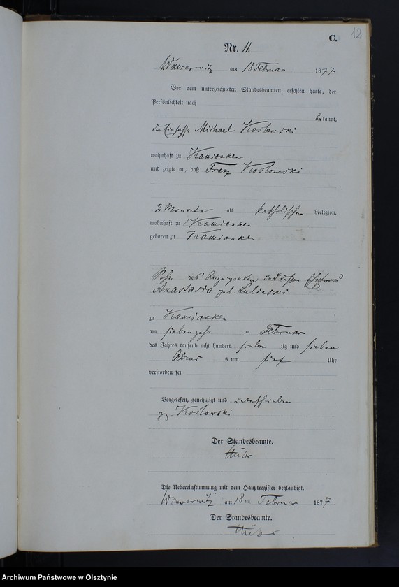 image.from.unit.number "Sterbe-Neben-Register Nr 1 - 47"