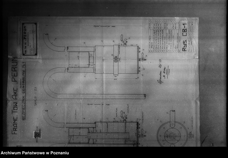 image.from.unit.number "/Francuskie Towarzystwo Akcyjne "Perun" Wytwórnia Acetylenu "Progaz" rysunki techniczne bezpieczników wodnych/"