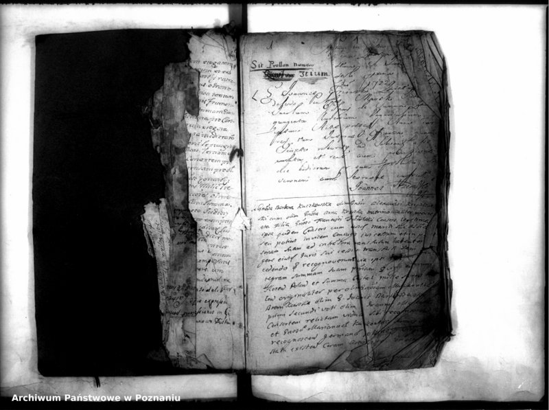 Obraz 3 z jednostki "Inscriptiones, resignationes [protocollon]"