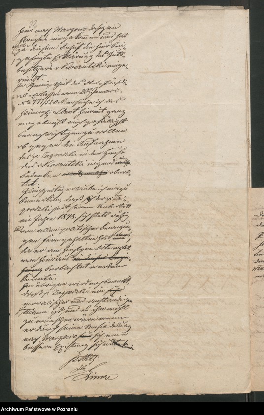 Obraz 16 z jednostki "A. betr. die polizeiliche Beaufsichtigung des polnischen Überläufers Paul /Wladislaus/ Zagrodzki zu Schildberg jetzt Godziętowo"