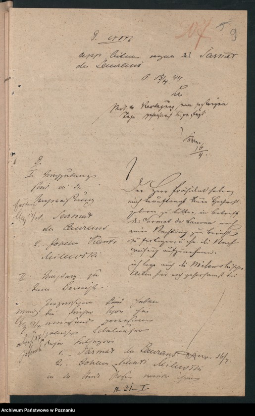 Obraz 12 z jednostki "Nachweisung der in der Stadt sich aufhaltenden polnischen Überläufer"