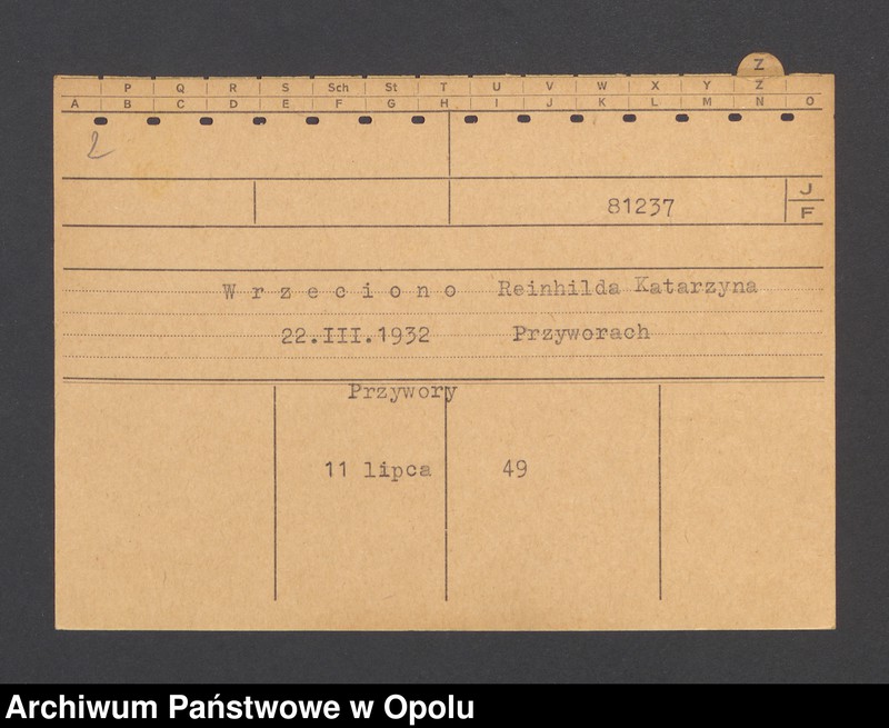 Obraz 4 z jednostki "[Pospiech Paul, zam. Pilzendorf]"