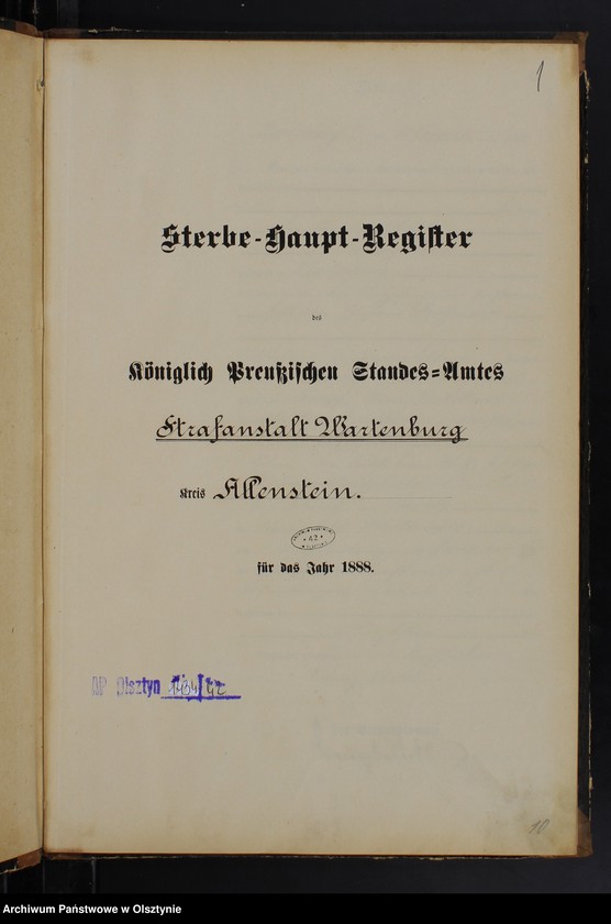 image.from.unit.number "Sterbe-Haupt-Register Nr 1 - 13"