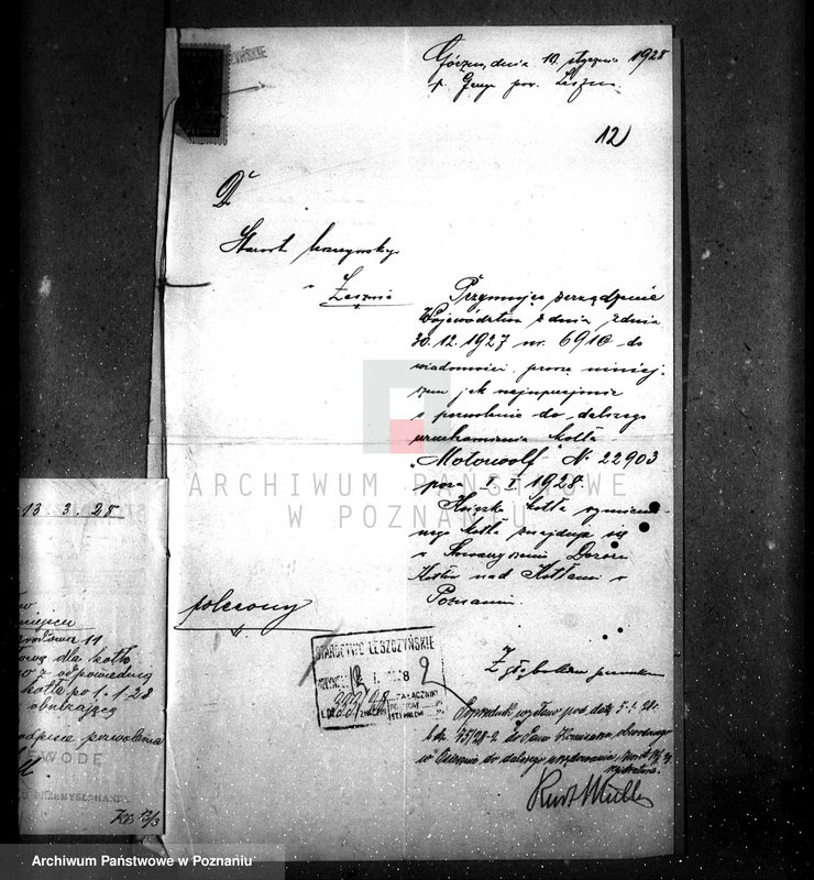 Obraz 16 z jednostki "Majętność Górzno, pow. leszczyński, własność K. Mueller nr woj. kotła 6003"