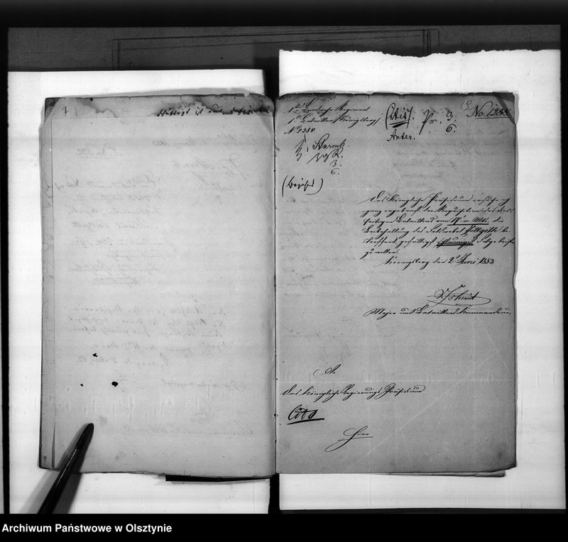 image.from.unit.number "Anstellung des Bezirks-Feldwebels Zillgitt [Friedrich August]"