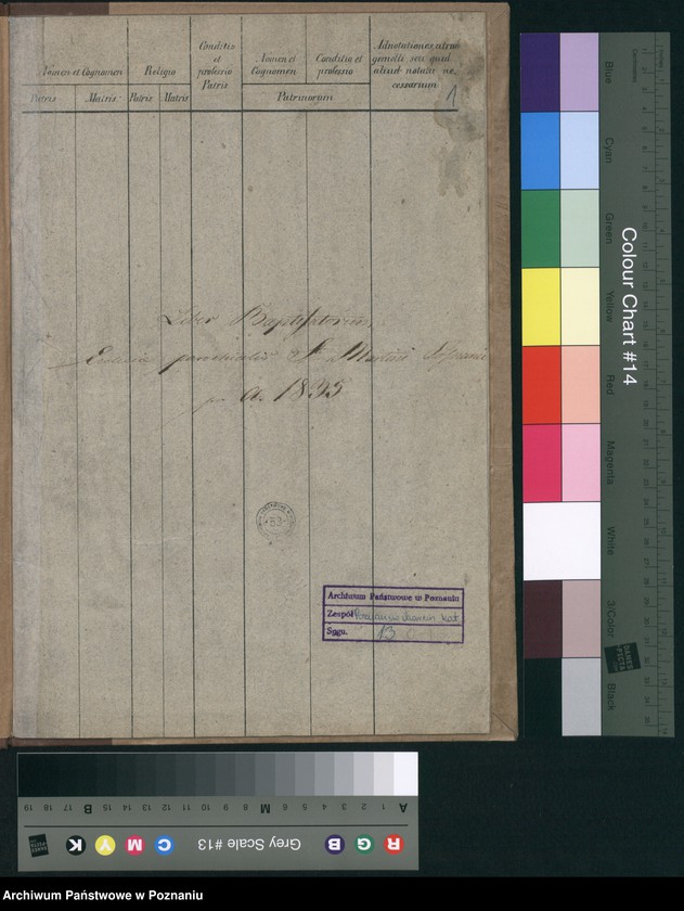 Obraz 3 z jednostki "Księga urodzeń"