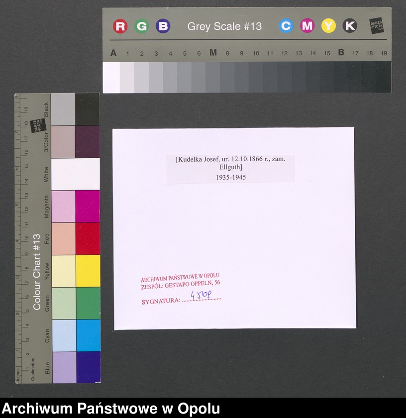 Obraz 2 z jednostki "[Kudelka Josef, ur. 12.10.1866 r., zam. Ellguth]"