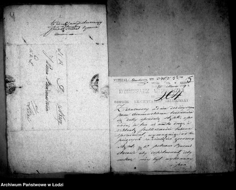 Obraz 8 z jednostki "Akta tyczące się konsensów na dystrybucję papieru stemplowego"