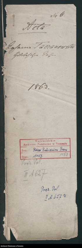 Obraz 2 z jednostki "A. betr. den Johann Taczanowski, Gutsbesitzer - Sohn"