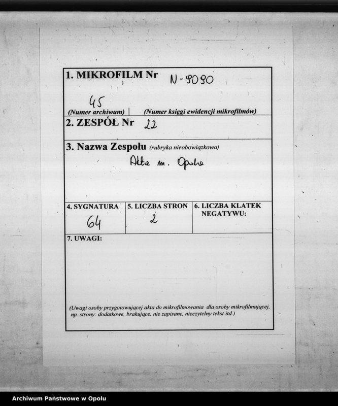 Obraz 1 z jednostki "Balcer z Frankenberga, pan na Stubendorfie [Izbicko] pożyczył od Fryderyka Blachy 30 talarów, które odda na św. Jerzego."