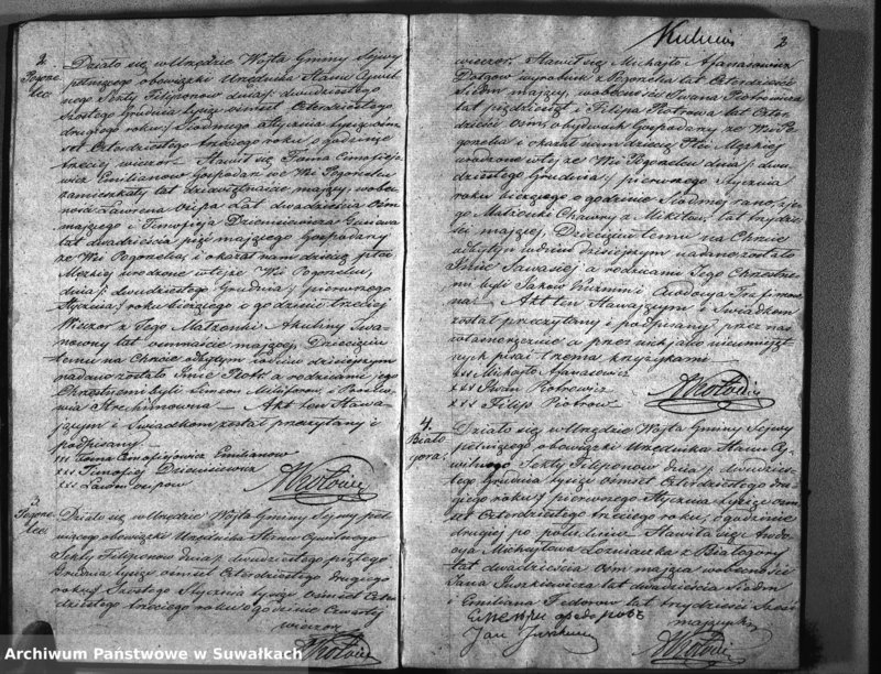 image.from.unit.number "Duplikat Akt Urodzonych Zejścia i Zaślubionych Sekty Filiponów w Gminie Sejwy Powiecie Sejneńskim Gubernii Augustowskiej z Roku 1843"