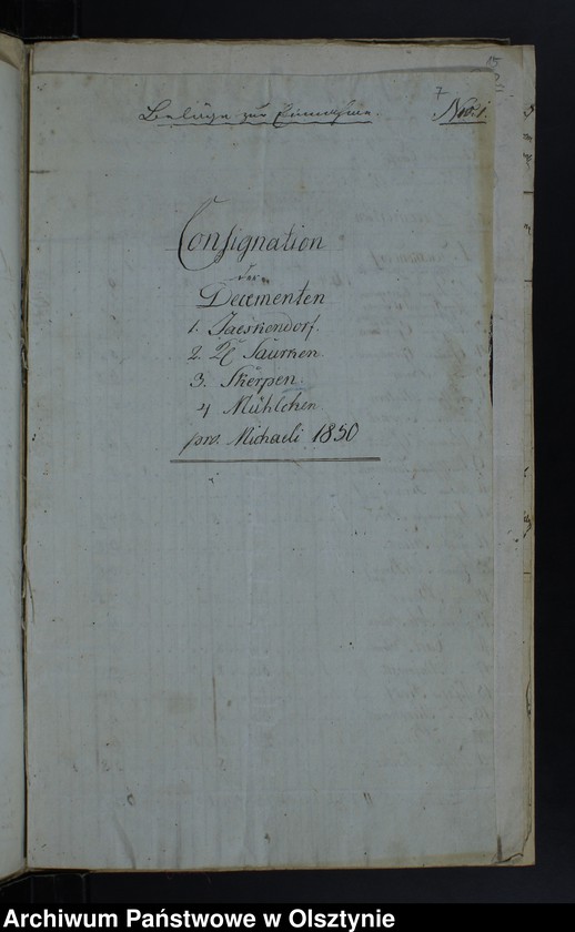 image.from.unit.number "Decems Consignation des Kirchspiels Jäskendorff"