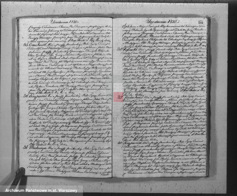 image.from.unit.number "Akta urodzeń, małżeństw, zgonów"