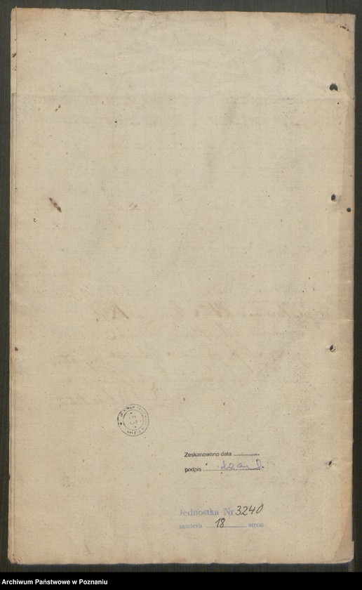 Obraz 12 z jednostki "Dezygnacja czynszów stałych przez mieszkańców chrześcijańskich miasta Jarocina Dominium tejże majętności za rok 1829 płacić się mających"