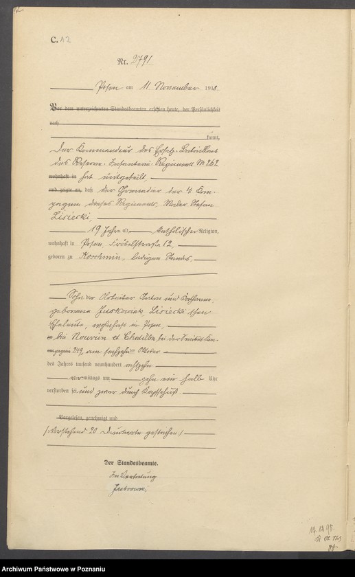 Obraz 14 z jednostki "Księga miejscowa zgonów tom VII [Rejestr główny zgonów]"