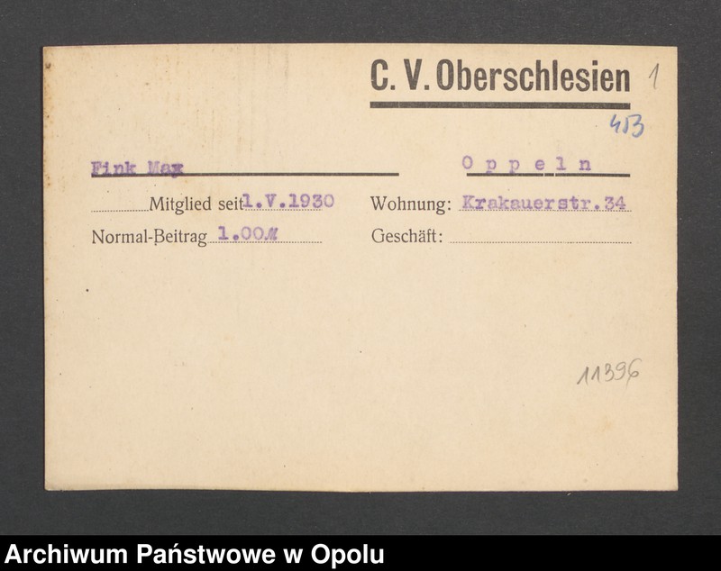 Obraz 3 z jednostki "[Fink Max, Oppeln]"