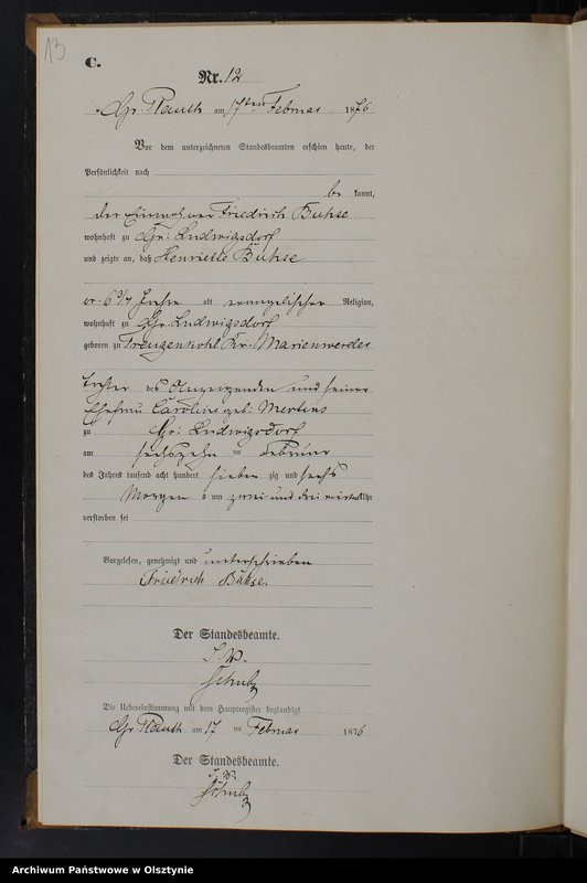 image.from.unit.number "Sterbe-Neben-Register Nr 1 - 45"