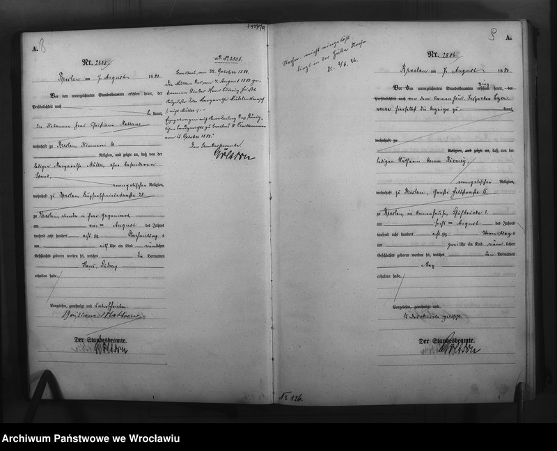 image.from.unit.number "Geburts-Haupt-Register Breslau I 1880 Band 8"