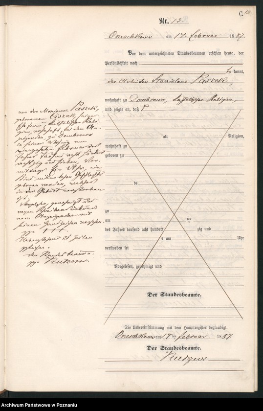 Obraz 16 z jednostki "Księga zgonów"