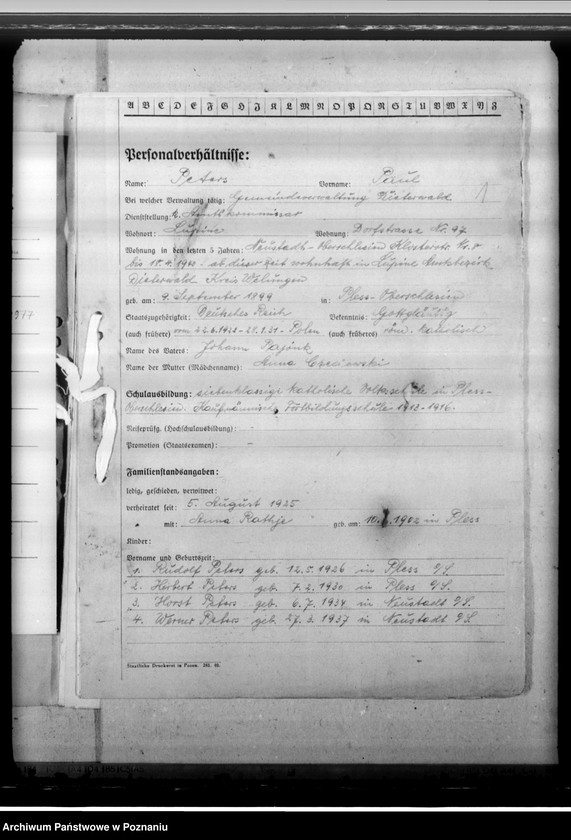 Obraz 5 z jednostki "Peters, Paul - komisarz obwodowy"