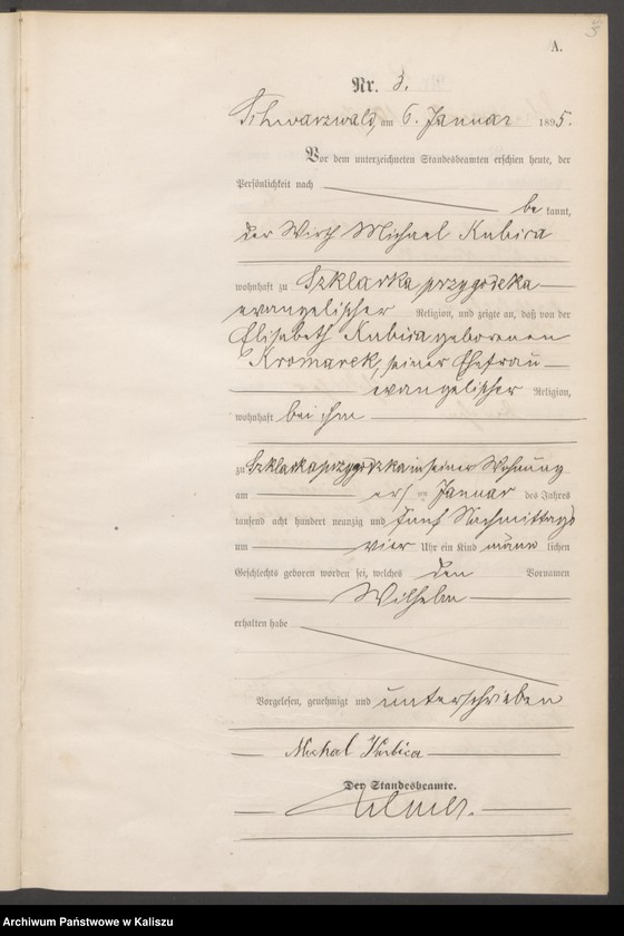 Obraz 6 z jednostki "[Księga urodzeń]"